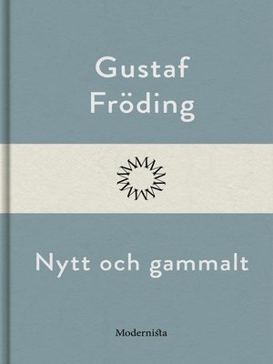 cover image of Nytt och gammalt